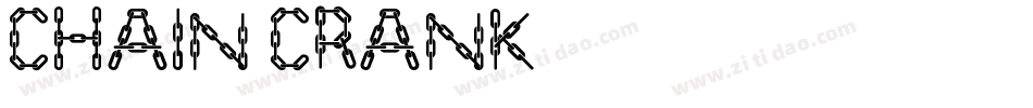 Chain Crank字体转换